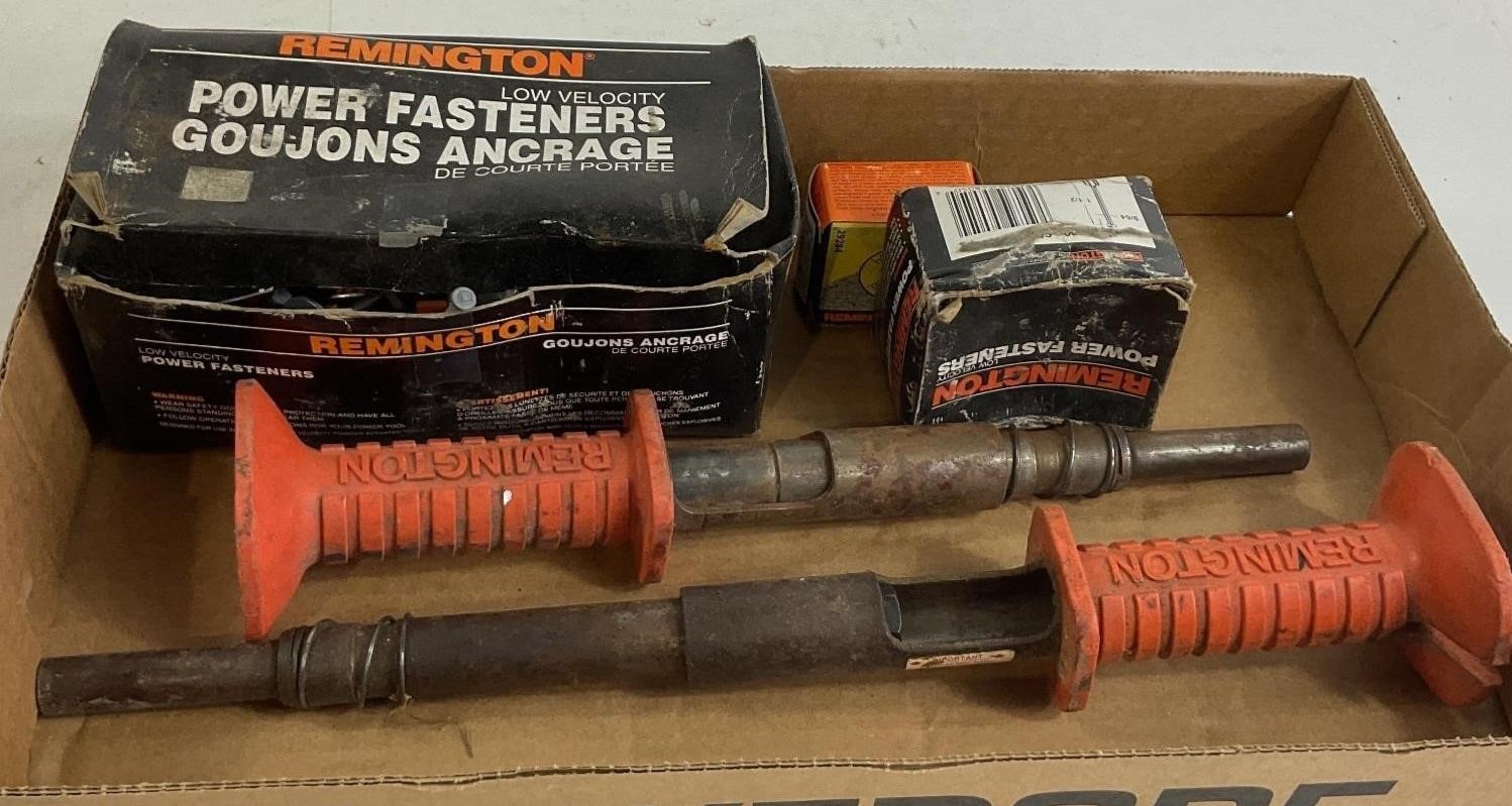 Remington Concrete Anchor Guns with Anchors