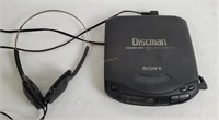 Sony Discman Portable Cd Player D-141