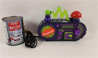Radio réveil Time Blaster Nickelodeon, fonctionnel