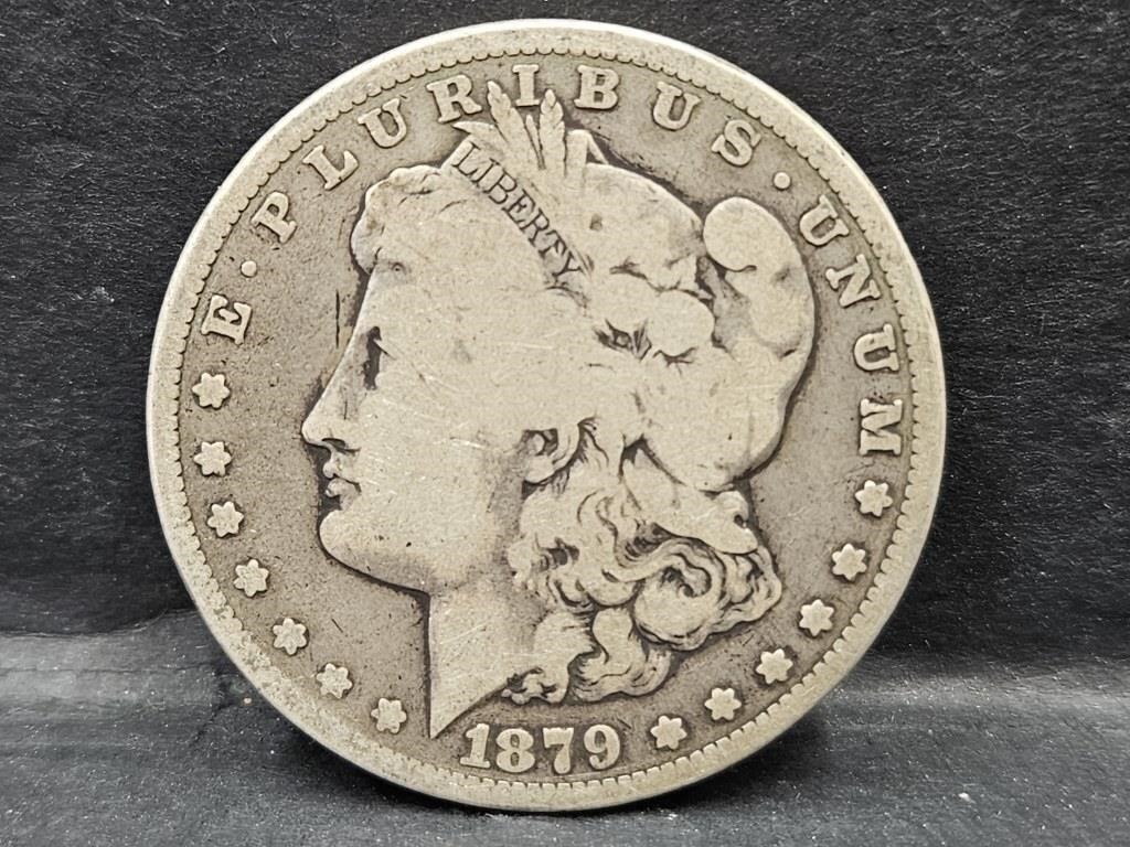 1879 Morgan Silver Dollar Couin