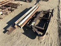 Pallet of Misc Brackets & Pipe