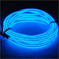 SM5096  ABALDI EL Wire Rope Lights 9ft/3m Blue