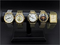 MEN'S GOLD TONE WATCHES -5