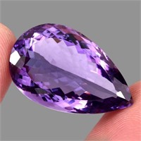 Natural Purple Amethyst 33.16 Cts - Untreated