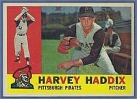 1960 Topps #340 Harvey Haddix Pittsburgh Pirates