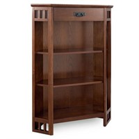 Leick Home Mission Mantel Height Corner Bookcase W