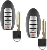 2X Remote 5btn Key Fob for Nissan/Infiniti