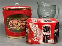 Coca-Cola Ice Bucket & Pitcher