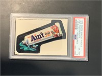 1975 Topps Wacky Packages Ain't Toothpaste Tan Bac