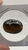 22 Ct Genuine Tigers Eye Gem