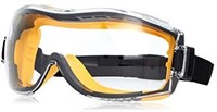 Safety Glasses new - orange with clear lens