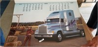 12 Month Truck Calendars 1993 & 1994