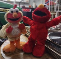 Tickle Me Elmo Plush Figures w/DVD