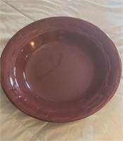 Longaberger Pottery Paprika 12" Serving Bowl...