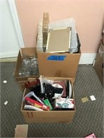 Boxes of misc. items (4)