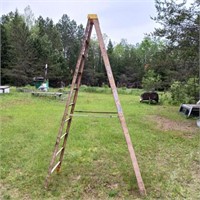 10' Folding Step-ladder Fiberglass
