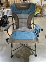 $60.00 OUTDOORS REDWOODS, FOLDING  ARM CHAIR, See