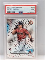 2023 Topps Pristine RC Corbin Carroll 229 PSA 9