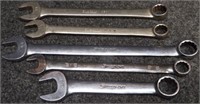 (5) Snap-on OEM & Blue-Point Wrenches