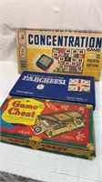 Three older board games