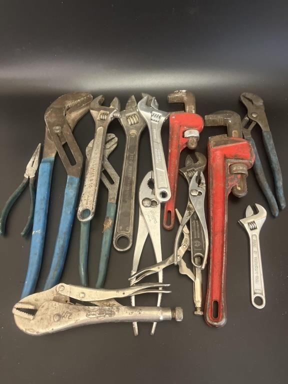 (15) Wrenches and Pliers