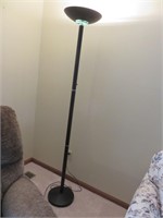 black floor lamp