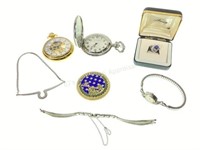 Invicta Object D’ Art Pocket Watch, Watch Parts