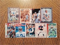 Troy Aikman Football Card Lot (x9)