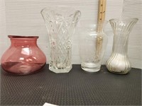 Assorted vases