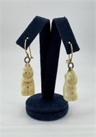 Alaskan Inuit Eskimo Billiken Earrings