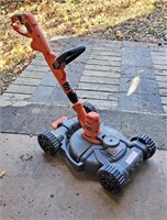 Black & Decker Electric Weed Eater + Mower Attach