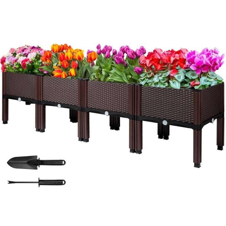 Raised Garden Bed with Legs 16.5" H Elevated