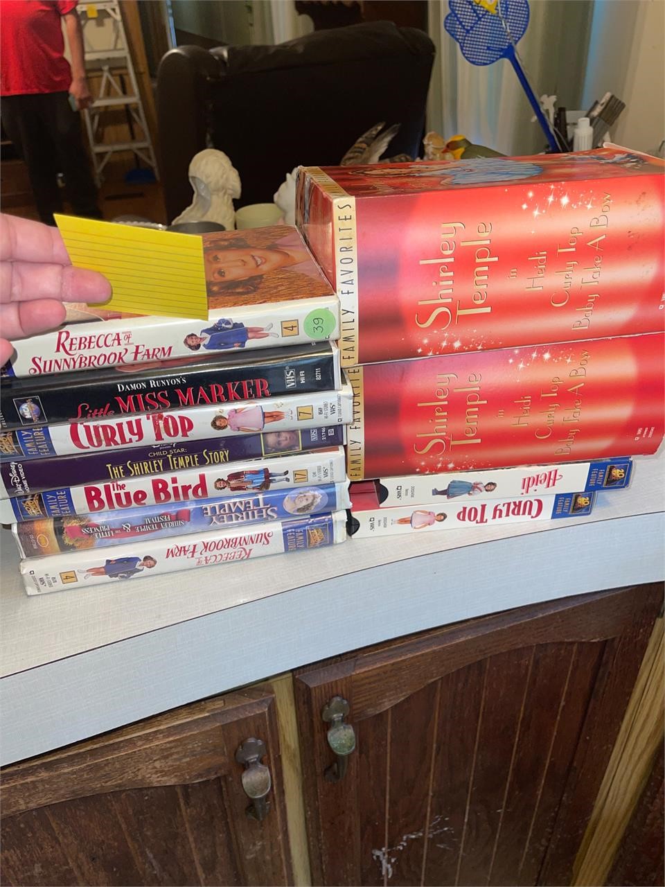 Shirley Temple VHS lot