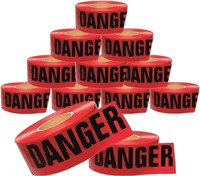 12PK Pro Pack Danger Barricade Tape