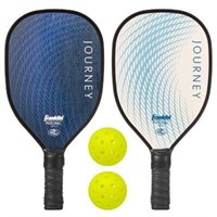 Franklin Sports 2 Player Wood Pickleball Set