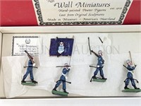 (4 PC) RON WALL PEWTER SOLDIERS