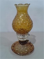 11-1/2" Amber Table Lamp
