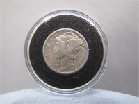 1941Mercury Silver Dime