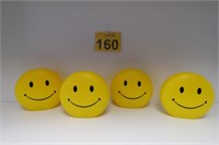 1997 Vtg Smiley Face Plastic Banks