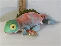 Ty Beanie Baby Iggy the iguana retired 1997