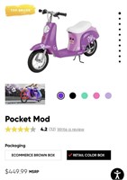 Razor Pocket Mod Scooter