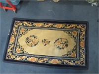 Vintage Oriental Persian Style Floor Rug - 5'x3'