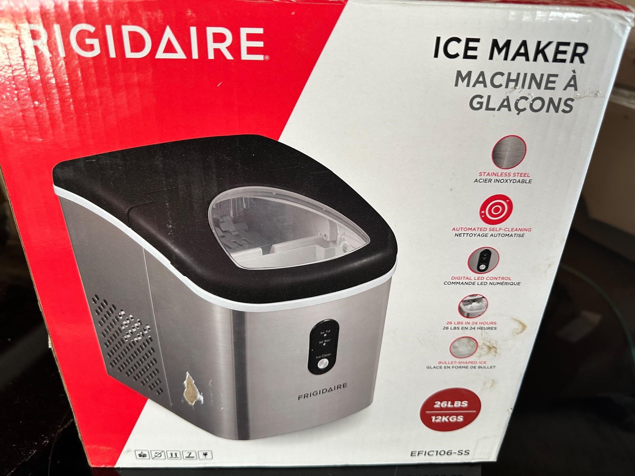 Frigidaire 26-lbs ice maker