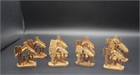 9 olive wood small nativity From Holy Land