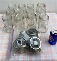 Woods Mouth Quart Jars, Lids Ball, Kerr and more