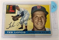 1955 Topps Ted Lepcio #128
