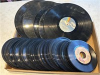 45rpm Records and (5) 78rpm Record Albums