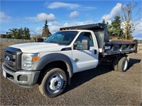 2011 Ford F550 11' S/A Dump Truck