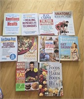 Lot Of Health & Wellness Books