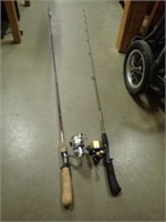 Zebco Gatorback Fishing Rod w/ Diawa Reel &